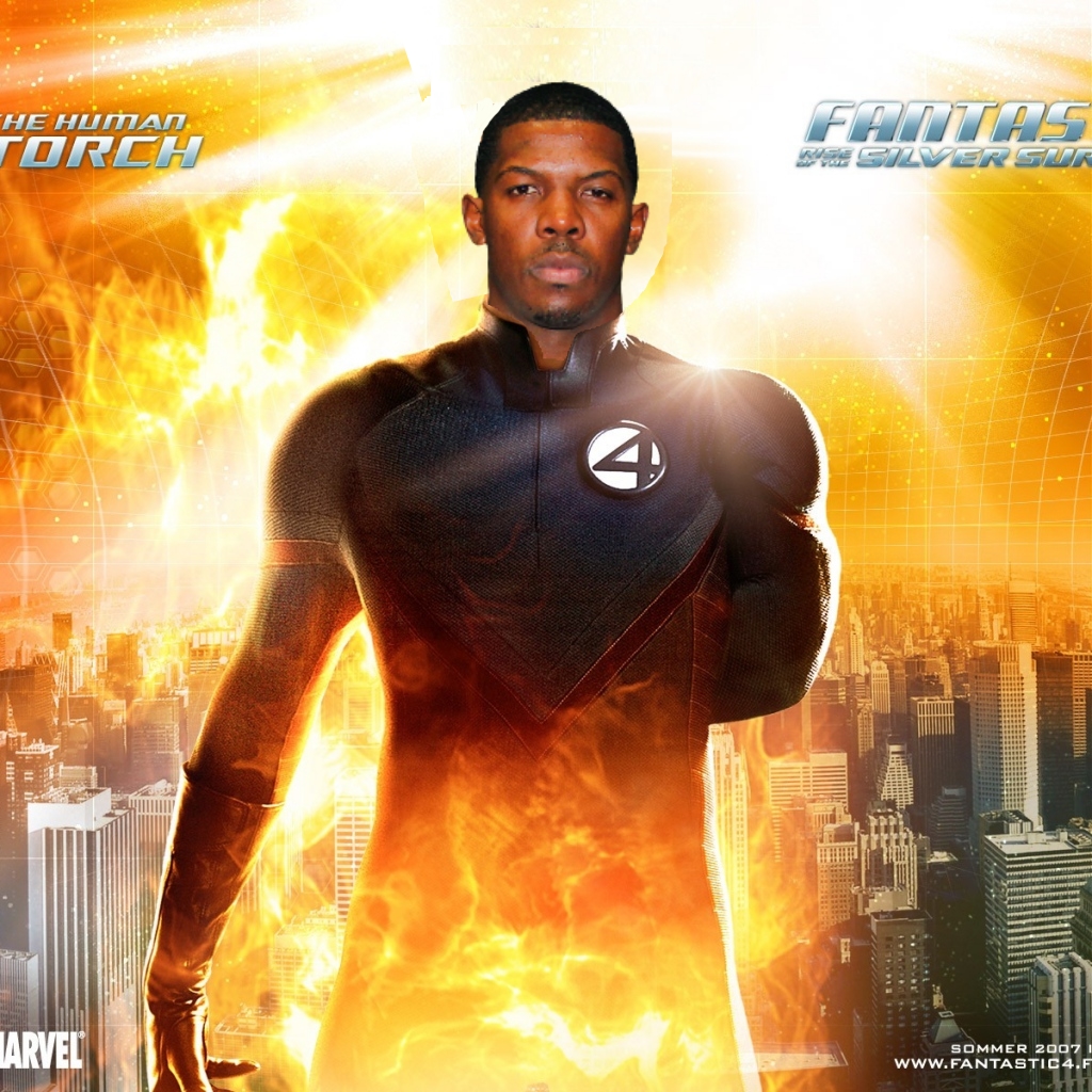 Joe Johnson became the Human Torch sometime in the second quarter