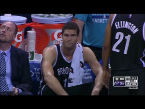 Brook Lopez sums up the Nets' night